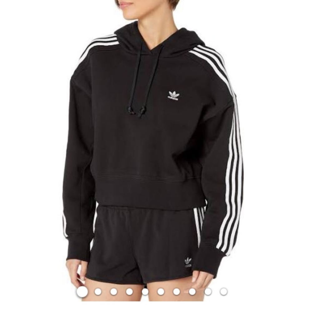 Adidas Cropped Hoodie